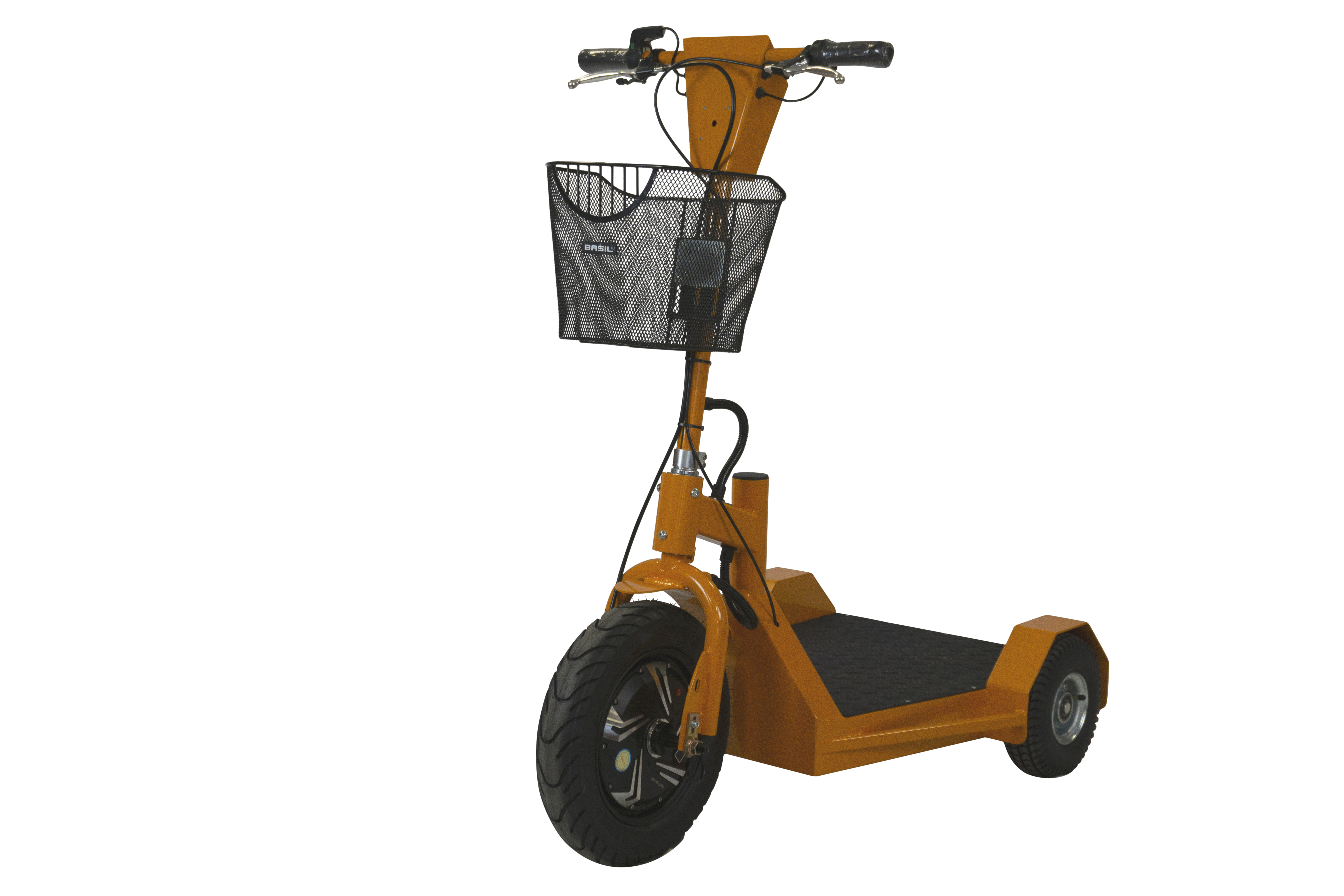 Vorderansicht des efatec Jumper Elektro-Dreiradrollers bei dif-shop