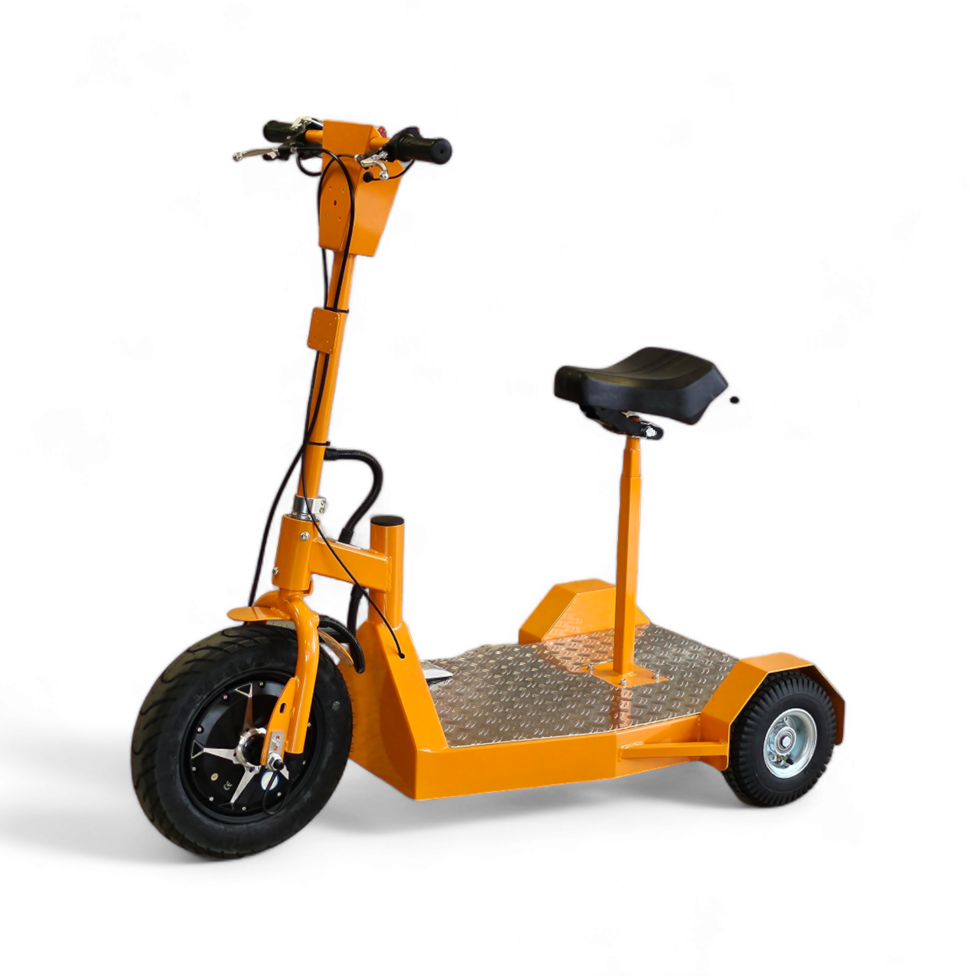 Vorderansicht des efatec Jumper L Elektro-Dreiradrollers bei dif-shop