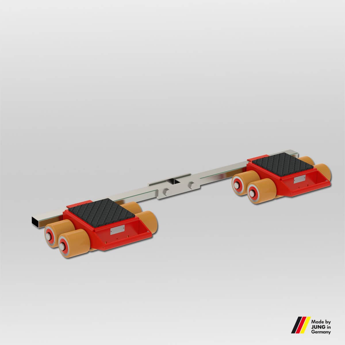 JFB 9 K - Fahrwerk Traglast: 2 x 4,5 t Einbauhöhe: 110 mm