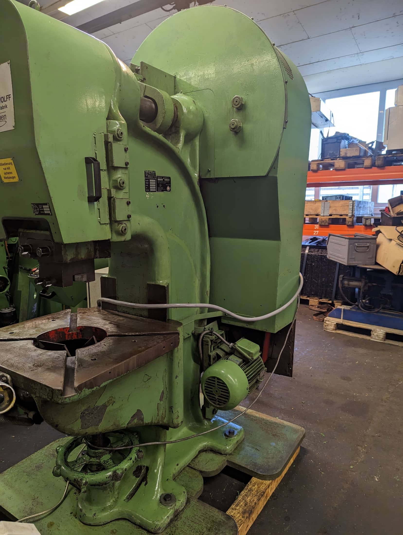 GUSTAV WOLFF Exzenterpresse Maschinen-Typ: EPV35RZ