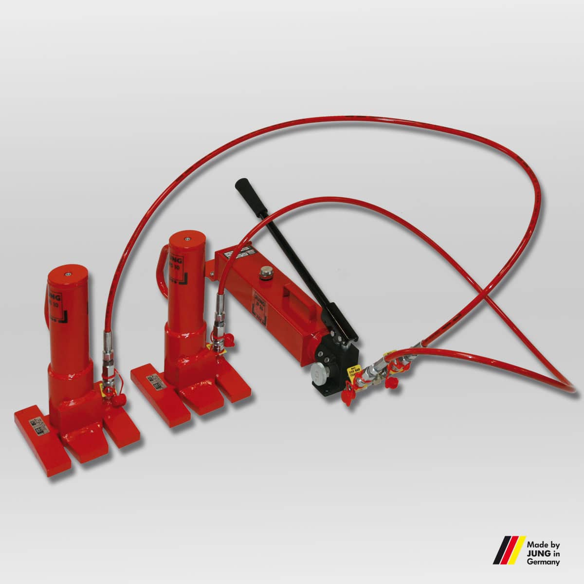 JSET 20 ⁄ 3 - Hubstempel Set mit Pumpe und Schlauch